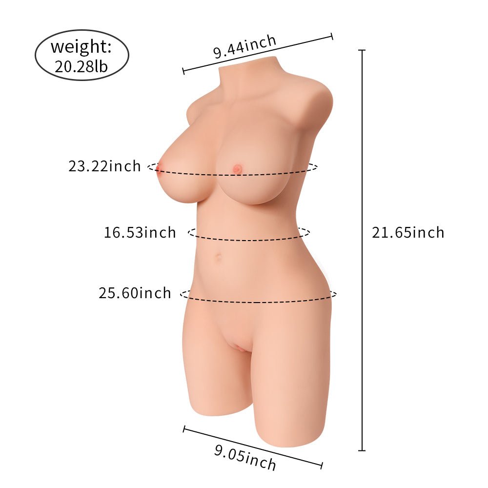 Realistic_Female_Masturbator_Doll___Vagina_&_Anal_Sex_Toy - Image 4